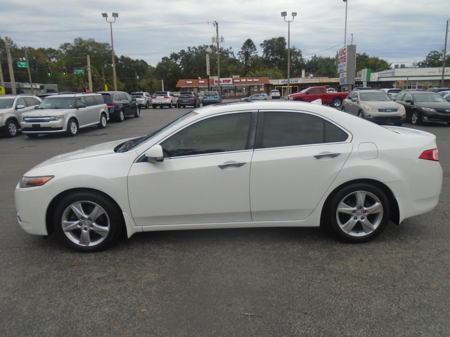 2013 Acura TSX 5-Speed AT with Tech Package (JH4CU2F62DC) with an 2.4L L4 DOHC 16V engine, 5-Speed Automatic transmission, located at 6112 N Florida Avenue, Tampa, FL, 33604, (888) 521-5131, 27.954929, -82.459534 - Photo#0